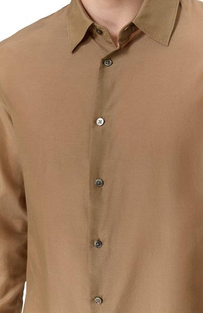 Рубашка из хлопка и шелка 12 STOREEZ, арт. 132301, фото 5