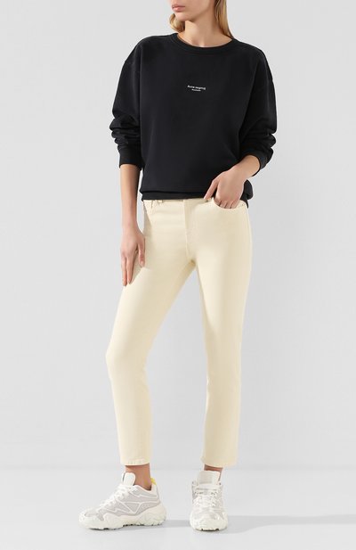 Хлопковый свитшот ACNE STUDIOS, арт. AI0045/W, фото 2