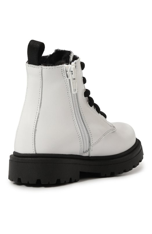 

Кожаные ботинки Moschino, Белый