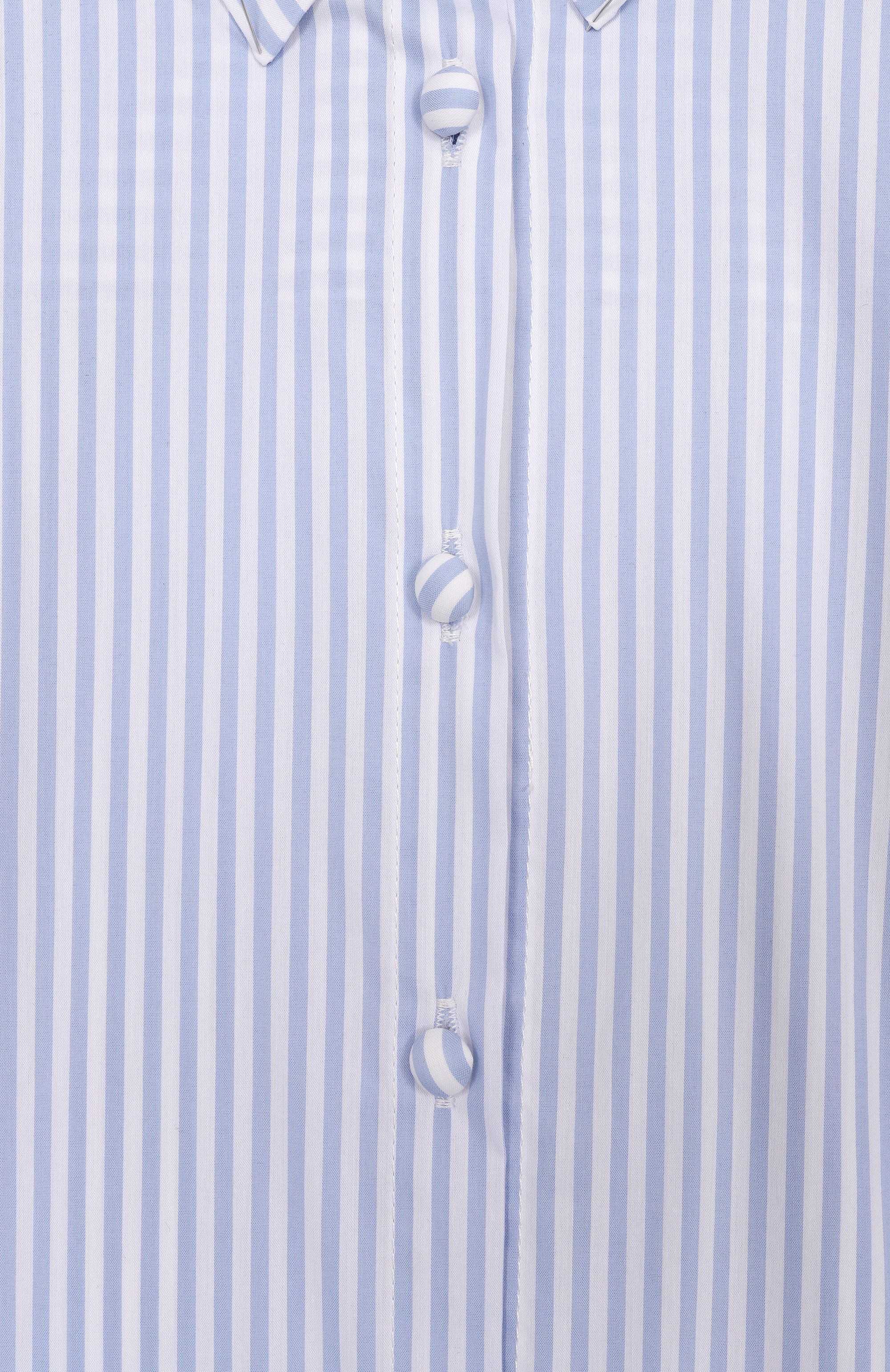 Хлопковое платье-рубашка PHILOSOPHY DI LORENZO SERAFINI KIDS, арт. I1E907/5146/4-10, фото 3