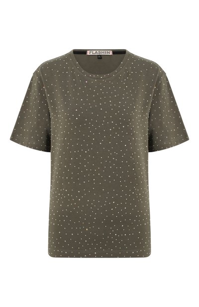 Футболка с отделкой стразами FLASHIN, арт. FS24TRST, фото 1