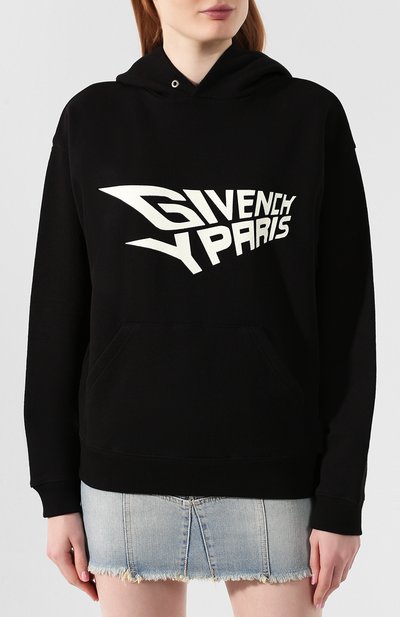 Хлопковое худи GIVENCHY, арт. BW706A3Z2D, фото 3