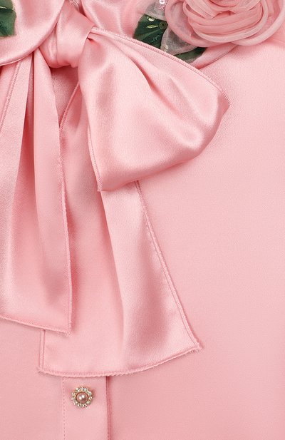 Шелковая блузка DOLCE & GABBANA, арт. L54S65/FU1AU/8-14, фото 3