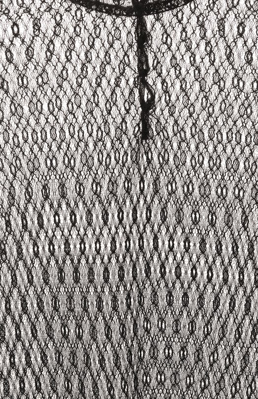 Топ из вискозы Dolce & Gabbana F7AI7T/ILMBD Чёрный  F7AI7T/ILMBD Фото 6