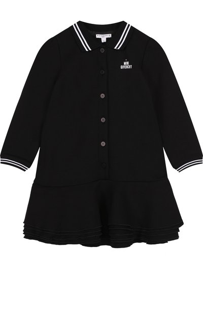 Платье с контрастной отделкой GIVENCHY, арт. H02026/2A-3A, фото 1