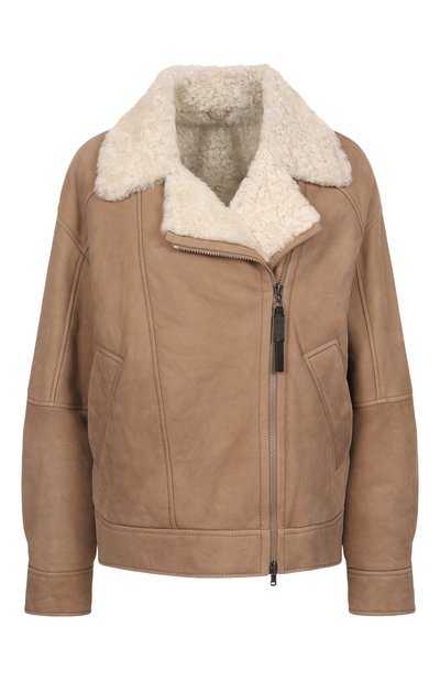 Женская дубленка из овчины BRUNELLO CUCINELLI, арт. MPMBP2743