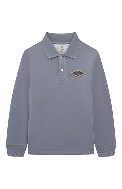 Хлопковое поло BRUNELLO CUCINELLI, арт. BE854T309A, фото 1