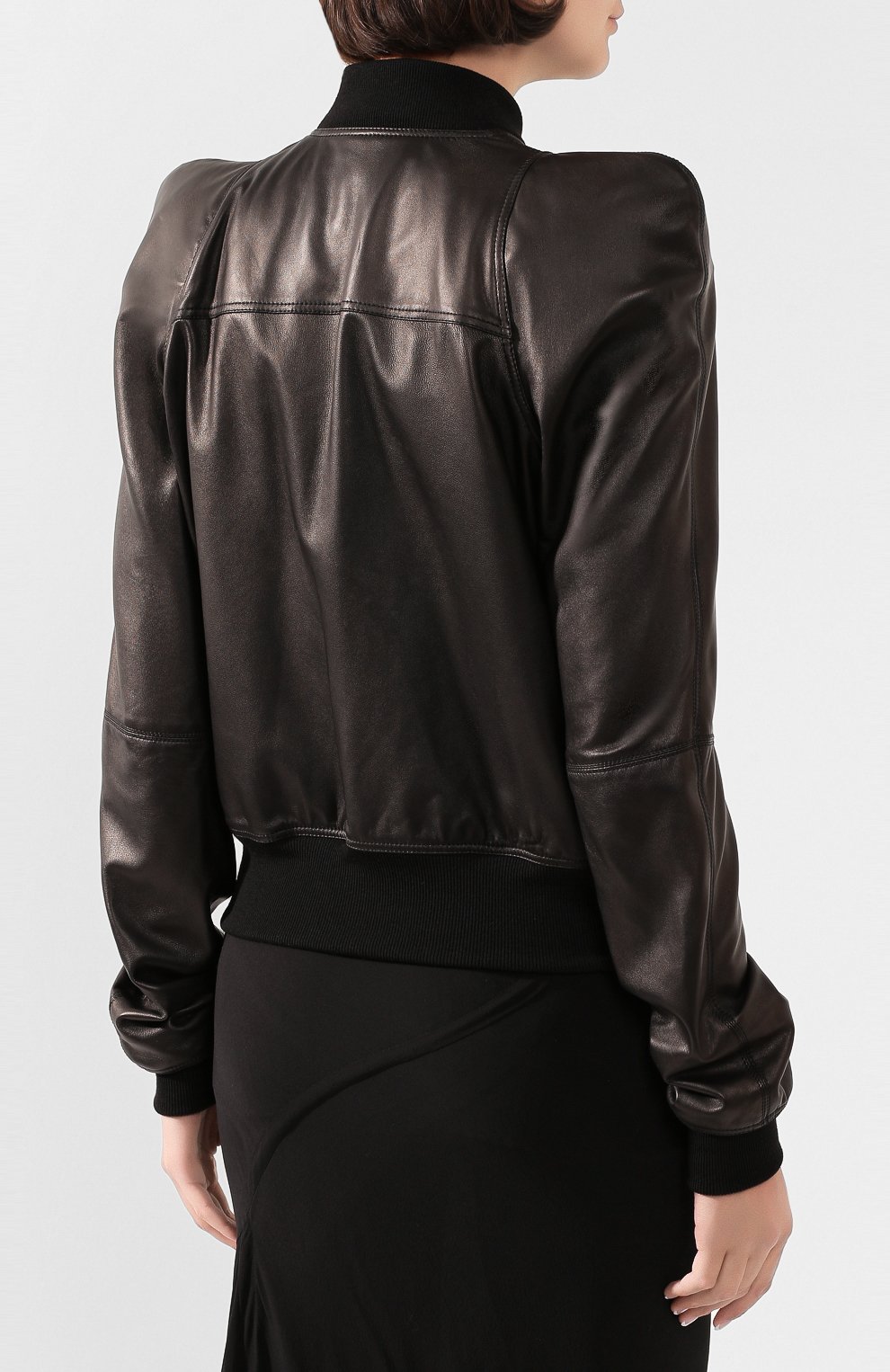 Кожаный бомбер RICK OWENS, арт. RP20S1728/LLP, фото 4
