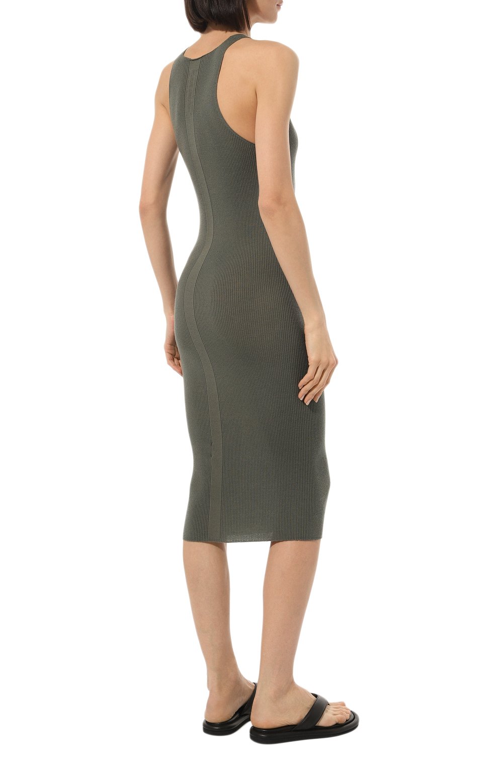 Шерстяное платье RICK OWENS, арт. RP01C5622/RIBM, фото 4