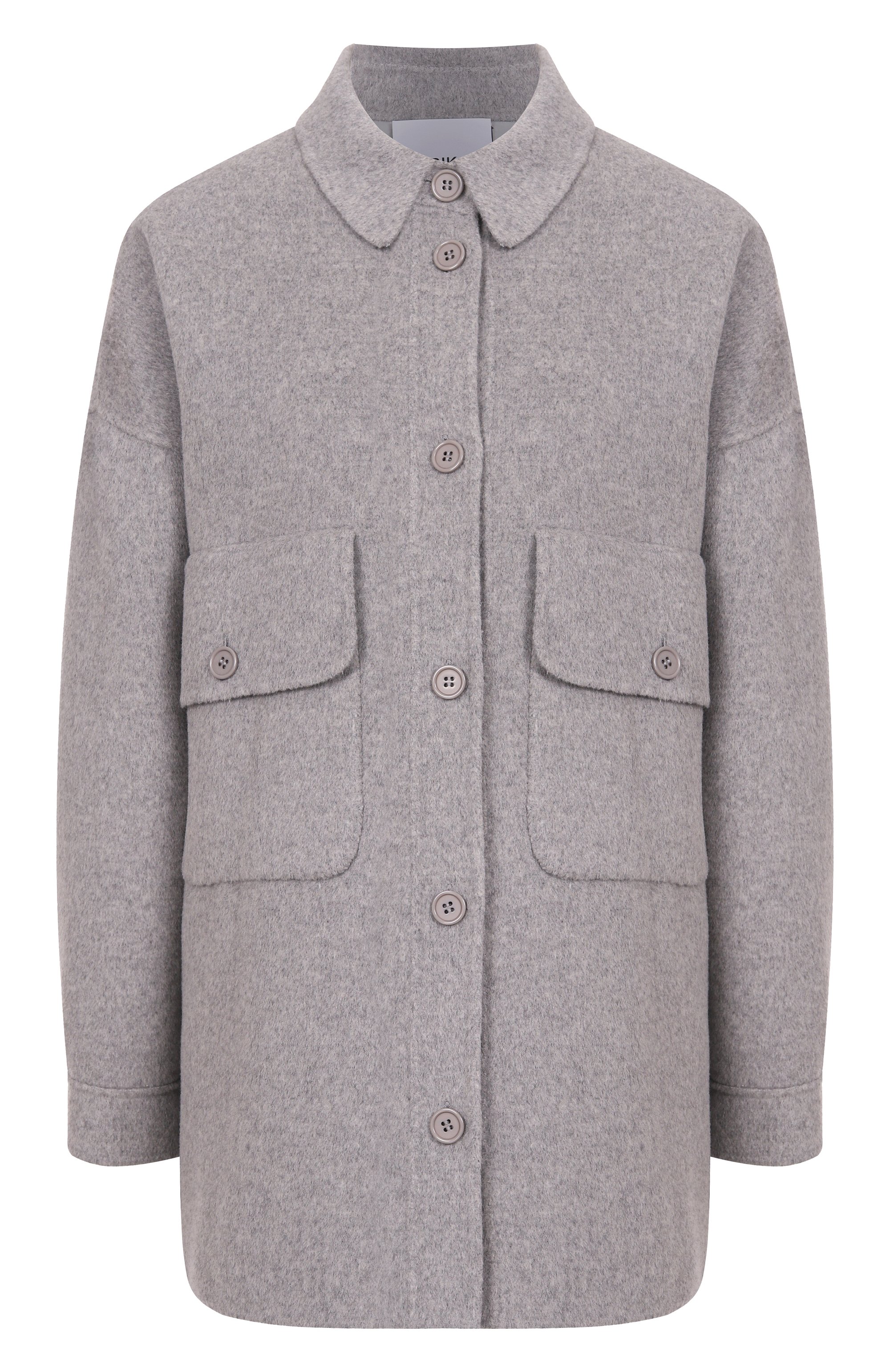 Шерстяная куртка-рубашка ERIKA CAVALLINI, арт. P5WW05, фото 1
