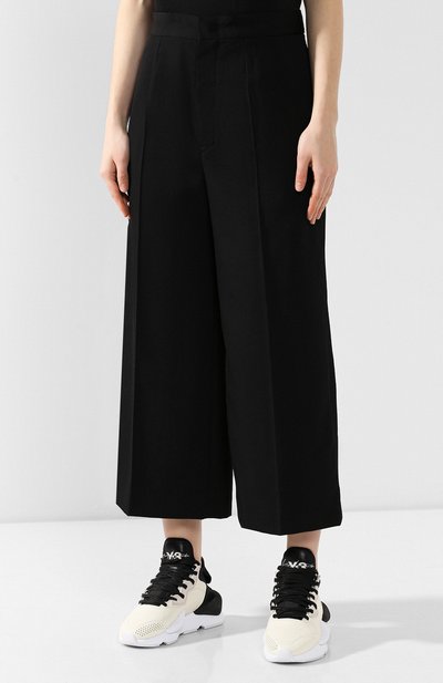 Шерстяные брюки YOHJI YAMAMOTO, арт. YJ-P42-130, фото 3