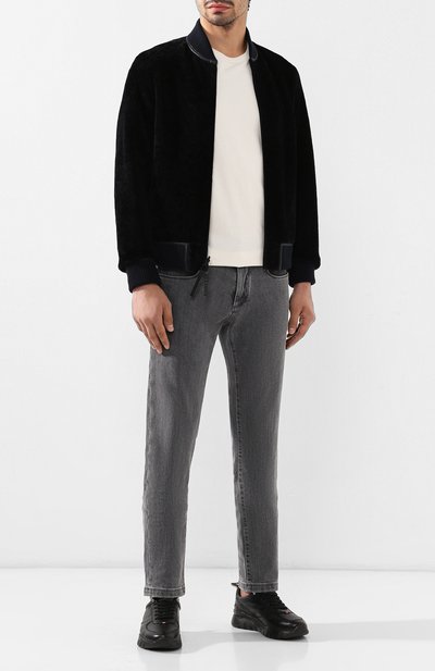 Двусторонняя дубленка EMPORIO ARMANI, арт. 41B02P/41P02, фото 2