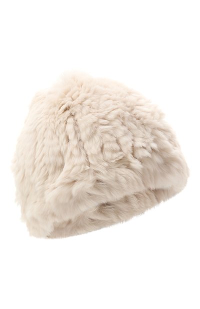 Меховая шапка из кролика YVES SALOMON ENFANT, арт. 26WEA301XXREXX