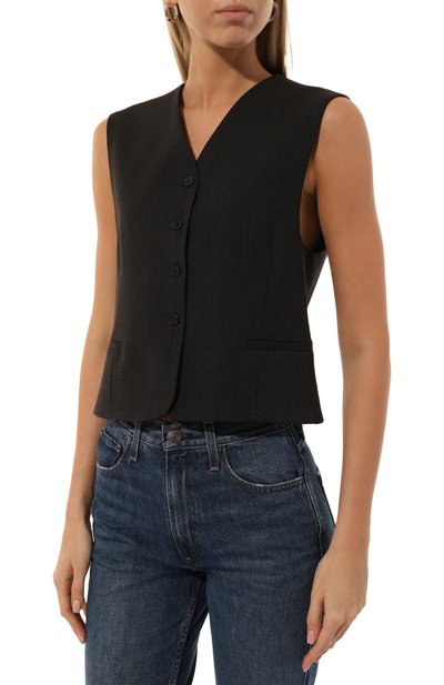 Шерстяной жилет LOULOU DE SAISON, арт. TE0RA, фото 3