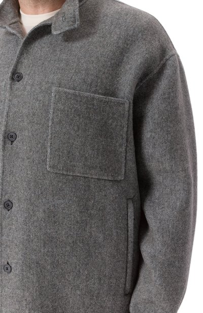Куртка-рубашка из шелка и кашемира GIORGIO ARMANI, арт. GM004453/TE23830, фото 5