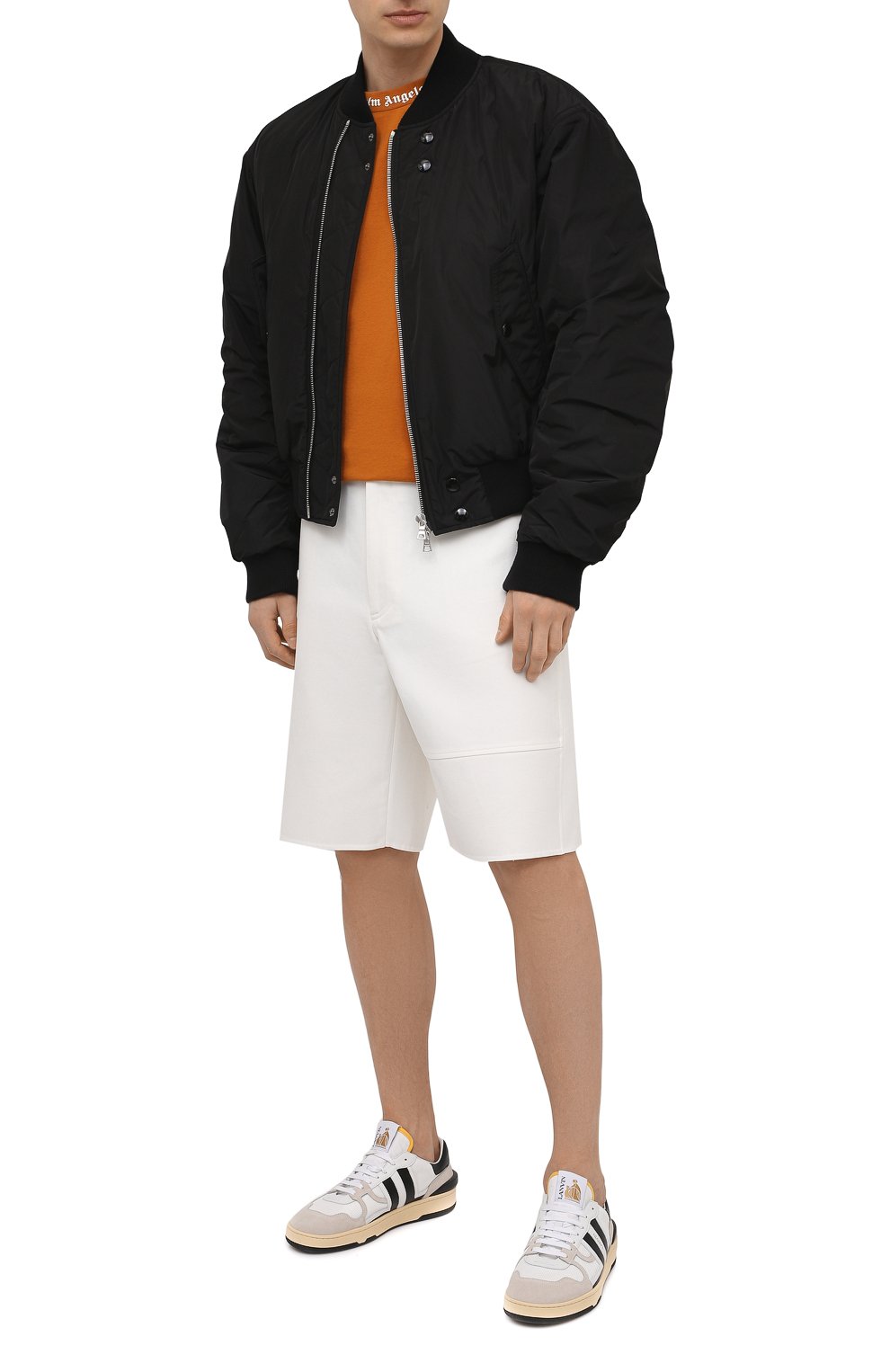 Хлопковая футболка PALM ANGELS, арт. PMAA002S21JER0032201, фото 2