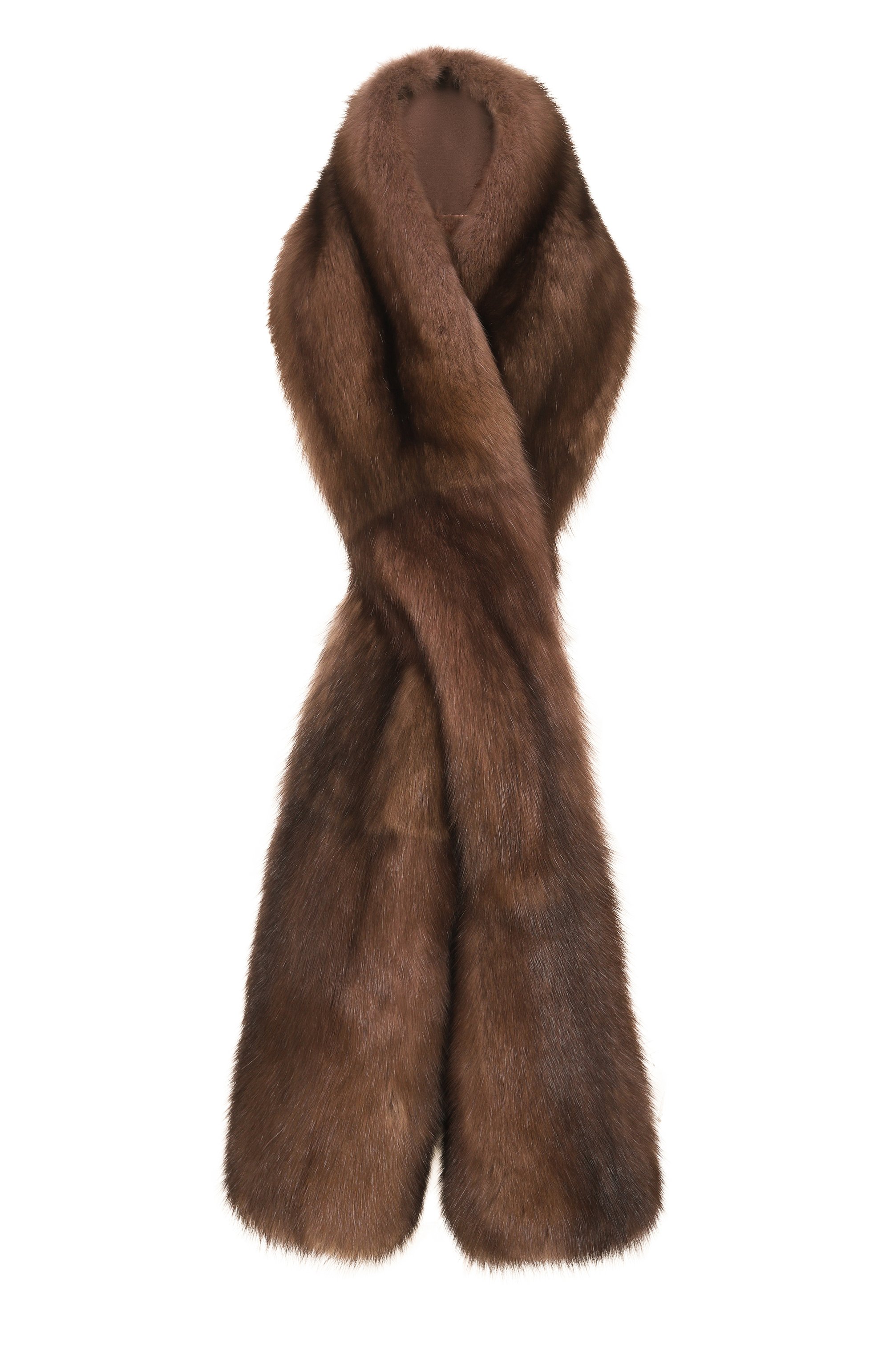 Меховой шарф из соболя MVST, арт. MSC-01 TORTORA, фото 1