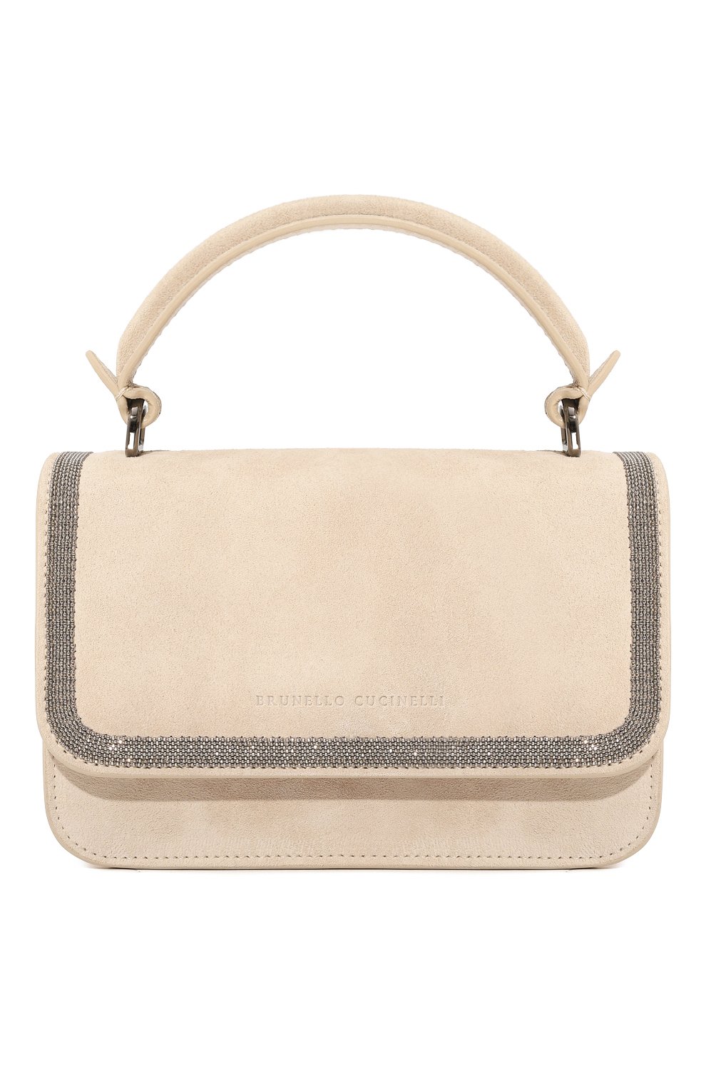 Сумка BRUNELLO CUCINELLI светло-бежевого цвета по цене 191000 руб., арт. MBDLD2496, фото 1 Сумка BRUNELLO CUCINELLI, арт. MBDLD2496, фото 1