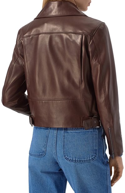 Кожаная куртка MVST, арт. ZBCK-Y089-1R/Z2769-1, фото 4