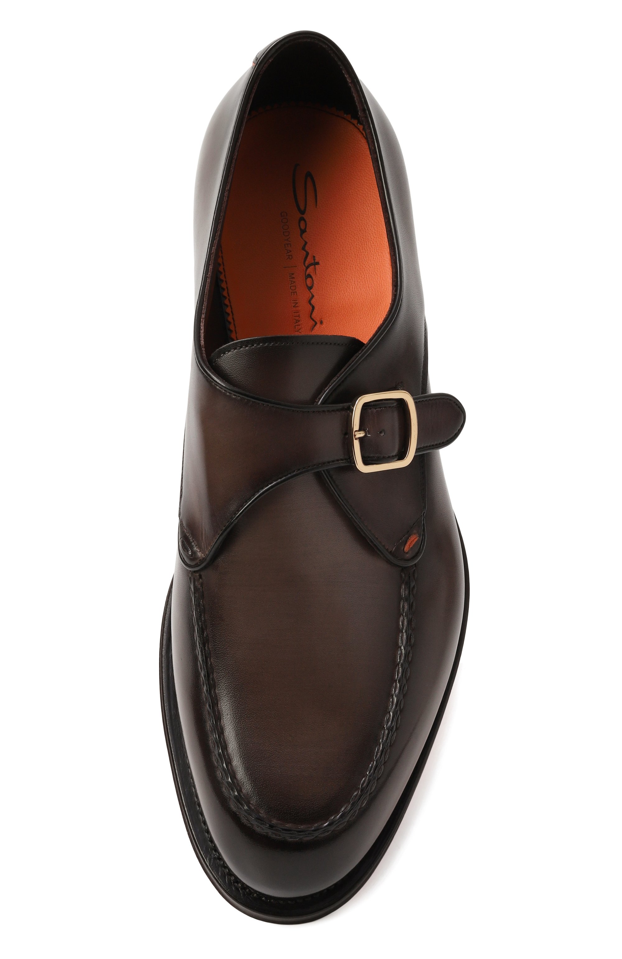 Кожаные монки colin SANTONI, арт. MCCG19118MD3HI0T, фото 6