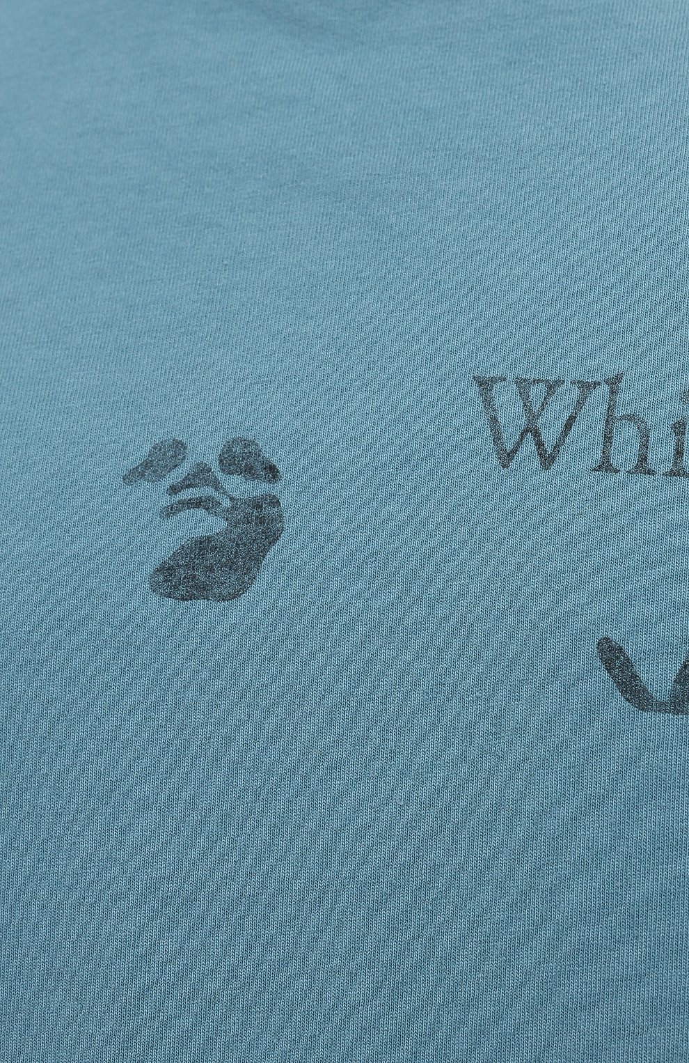 Хлопковая футболка OFF-WHITE, арт. 0MAA027F20FAB0014310, фото 5