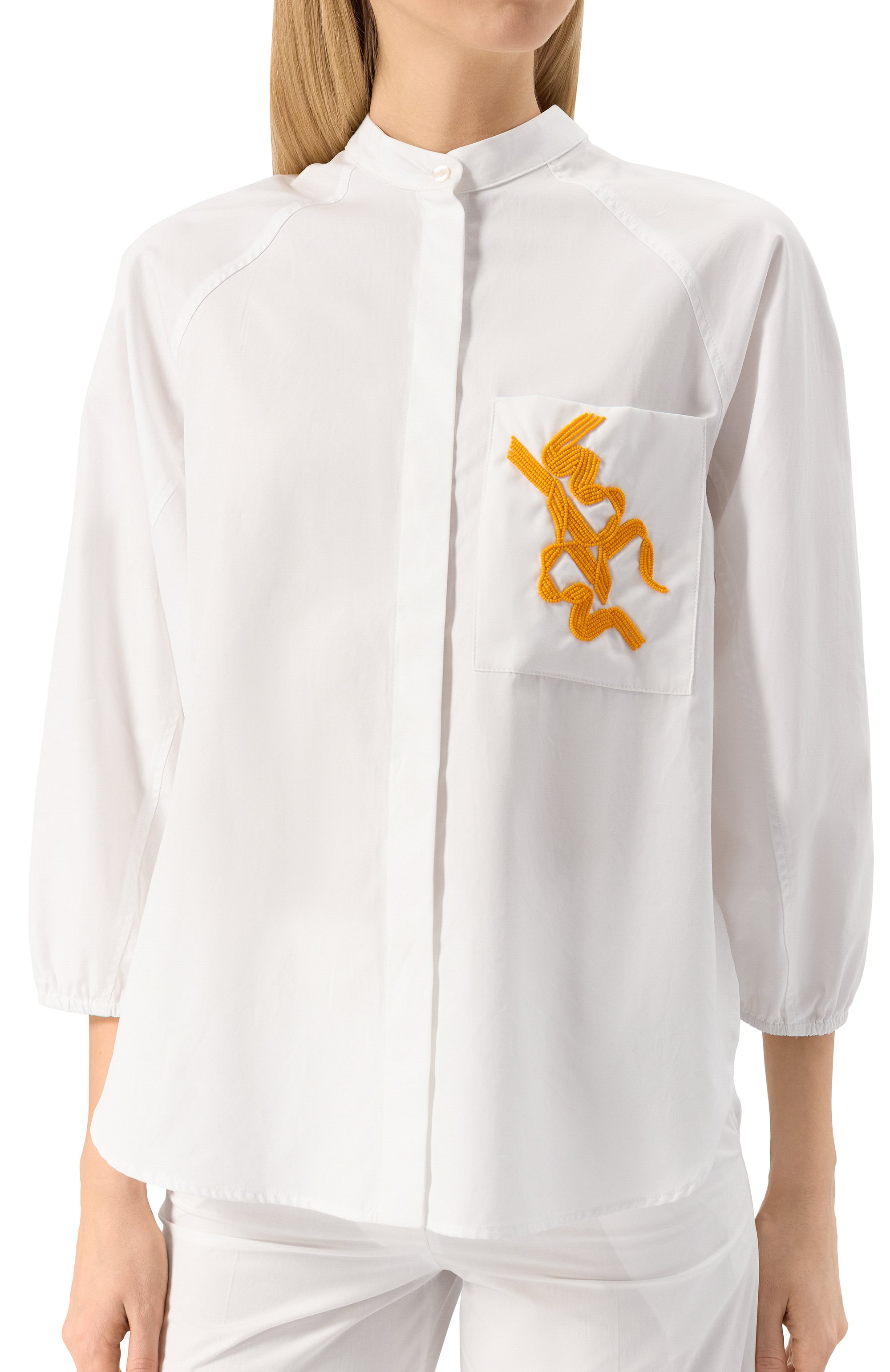 Хлопковая рубашка BEATRICE .B, арт. 25FE4245VEGA, фото 5