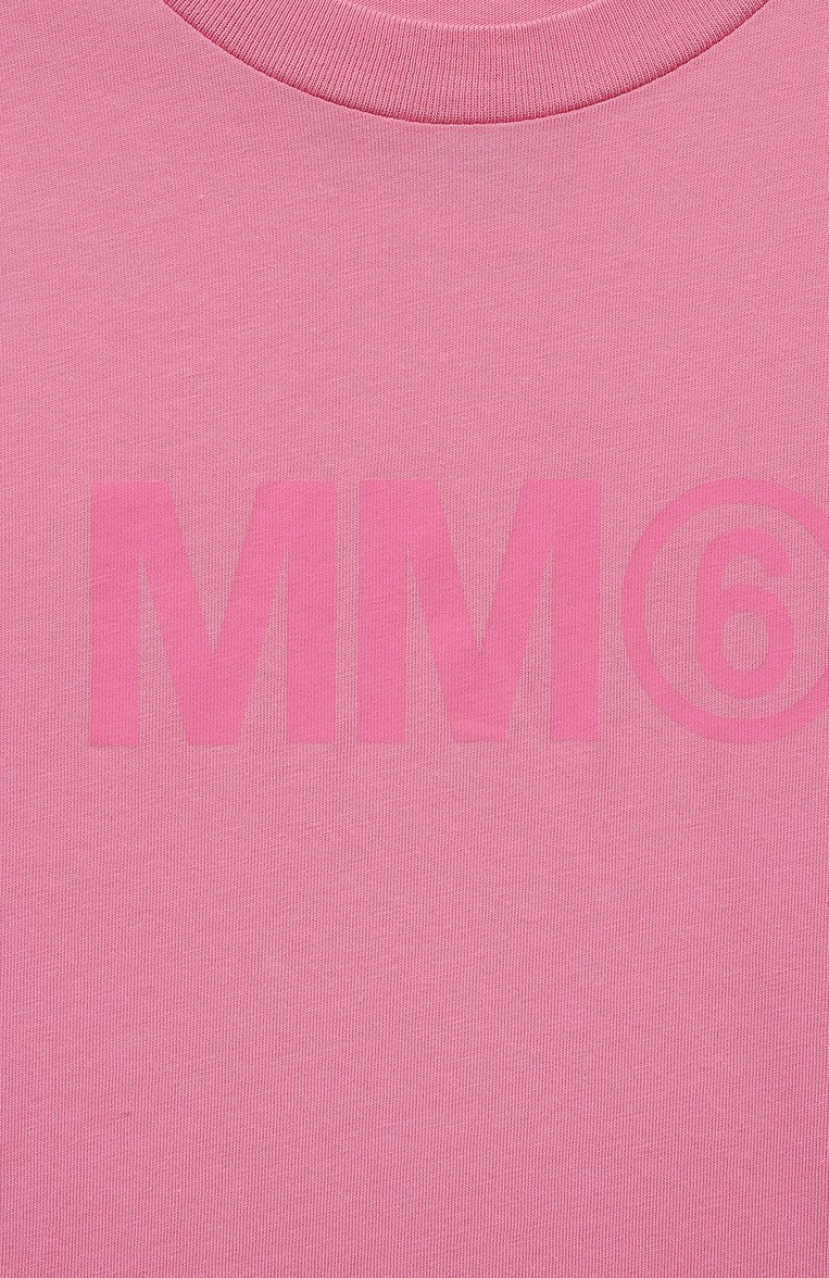 Детская комплект из трех футболок MM6 разноцветного цвета, арт. M60553/MM010 | Фото 6 (Рукава: Короткие; Материал внешний: Хлопок; Девочки Кросс-КТ: футболка-одежда; Ростовка одежда: 13 - 15 лет | 158 см, 4 года | 104 см, 6 лет | 116 см, 8 лет | 128 см, 10 - 11 лет | 140 - 146см, 16 лет | 164 см)