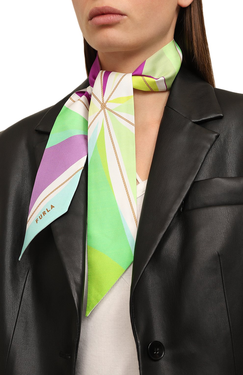 Шелковый шарф-твилли FURLA, арт. WT00022/BX2067, фото 2