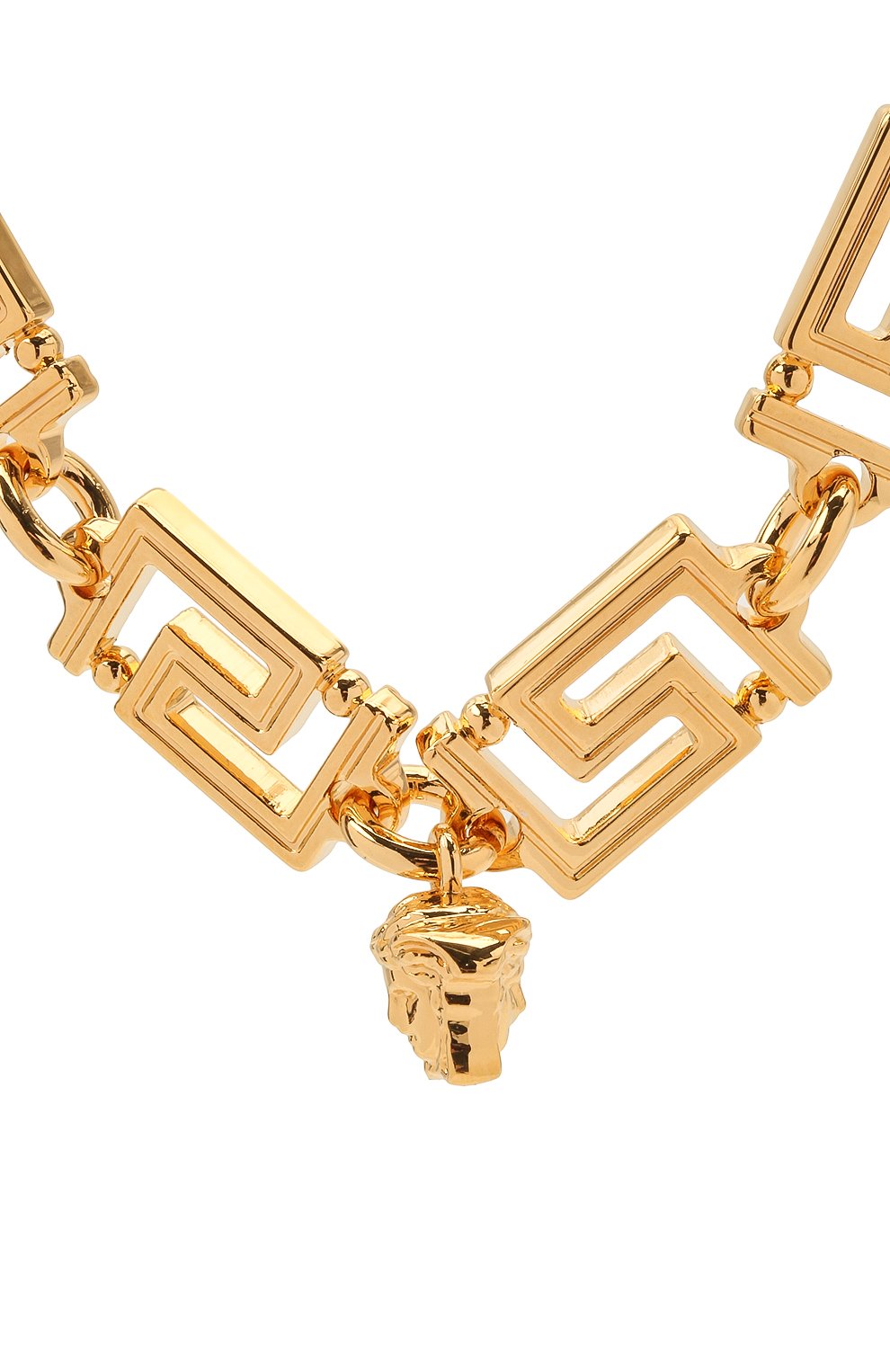 Колье VERSACE золотого цвета по цене 74400 руб., арт. DG17593/DJMT, фото 2 Колье VERSACE, арт. DG17593/DJMT, фото 2