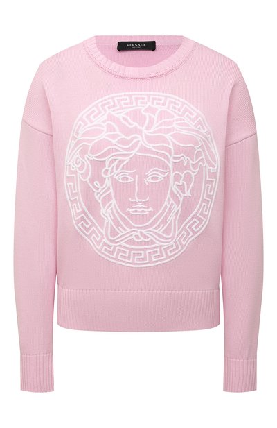Женский хлопковый пуловер VERSACE, арт. 1003887/1A02754