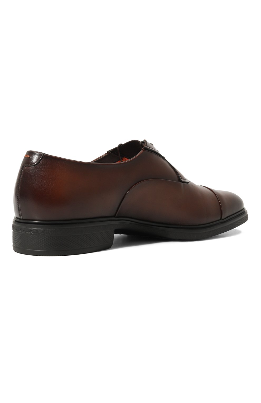 Кожаные оксфорды easy SANTONI, арт. MGEG18957NEAXNTG, фото 5