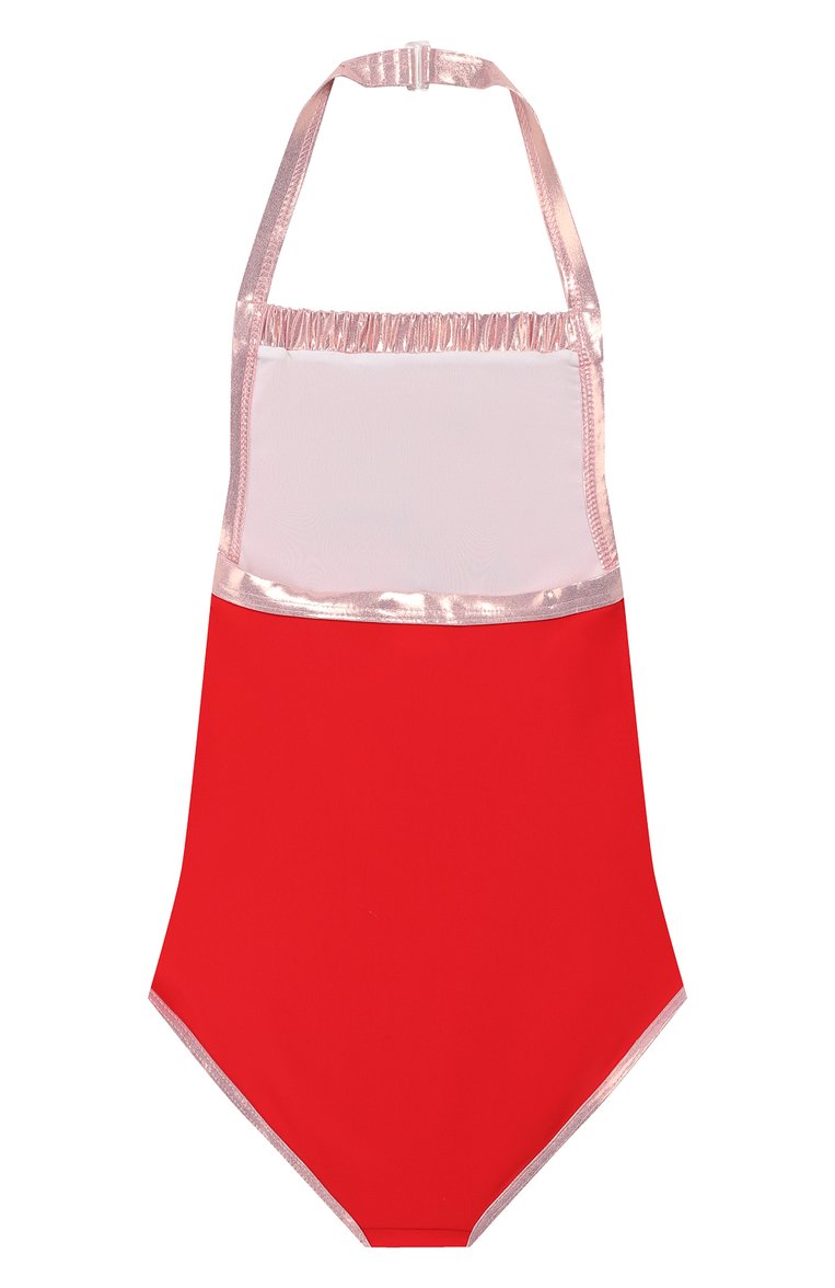 Детского слитный купальник MARC JACOBS (THE) красного цвета, арт. W10150 | Фото 2 (Материал внешний: Синтетический материал; Нос: Не проставлено; Девочки Кросс-КТ: Купальники-пляж; Принт: С принтом; Ростовка одежда: 9 лет | 134 см, 12 лет | 152 см, 18 мес | 86 см, 2 года | 92 см, 3 года | 98 см, 4 года | 104 см, 5 лет | 110 см, 7 лет | 122 см)