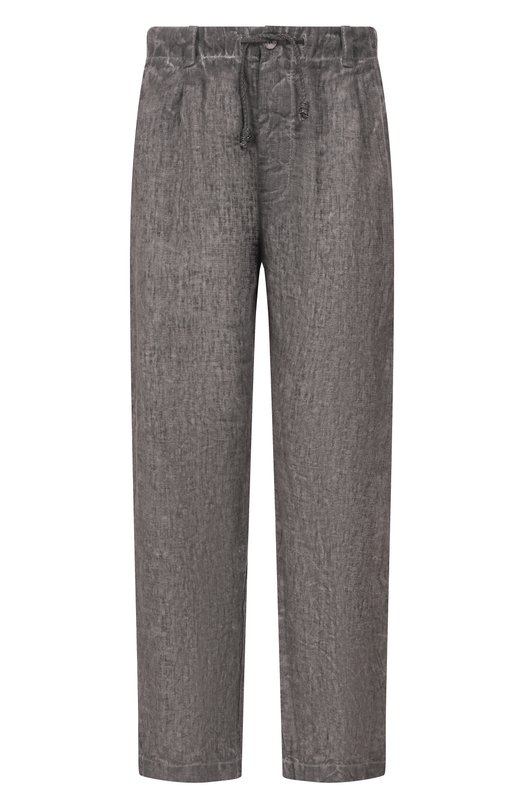 Льняные брюки Transit CFUTRCH170E Серый CFUTRCH170E