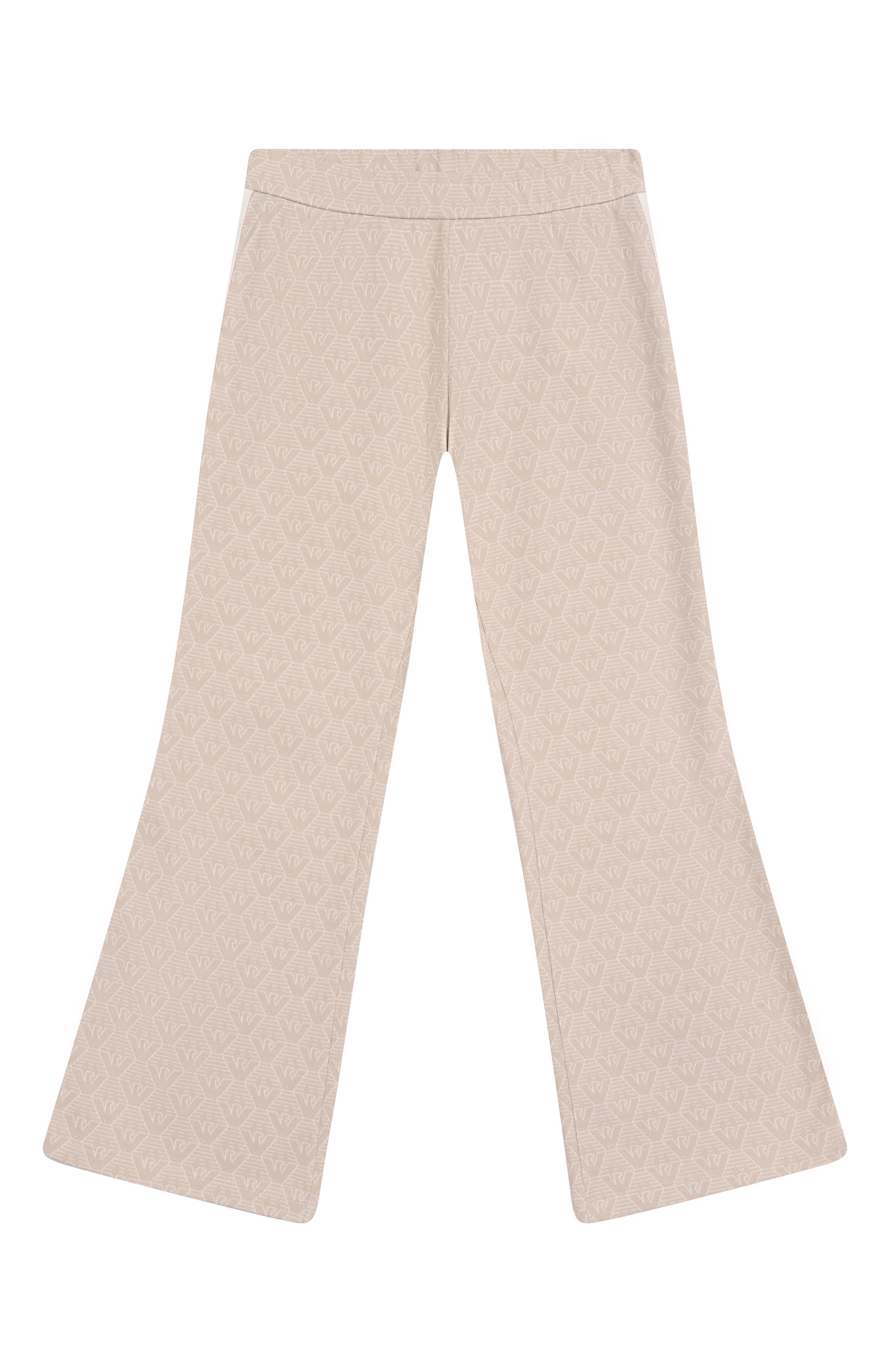 Хлопковые брюки EMPORIO ARMANI светло-бежевого цвета по цене 15950 руб., арт. EG000121/AF13431, фото 1 Хлопковые брюки EMPORIO ARMANI, арт. EG000121/AF13431, фото 1