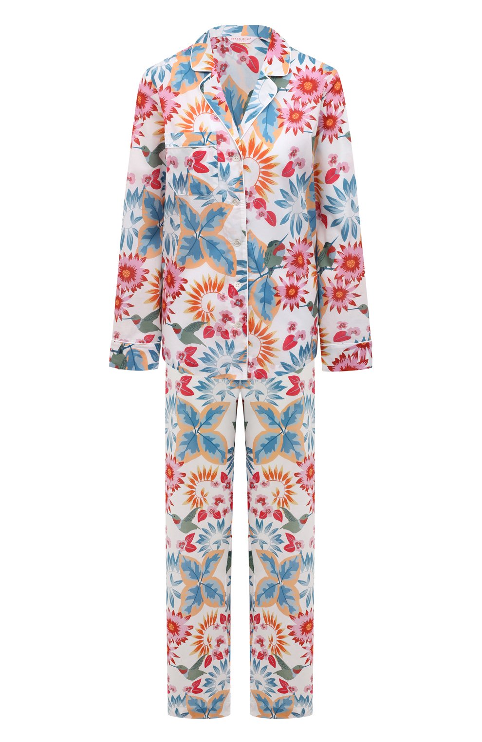 Хлопковая пижама DEREK ROSE, арт. 2012-LEDB060, фото 1