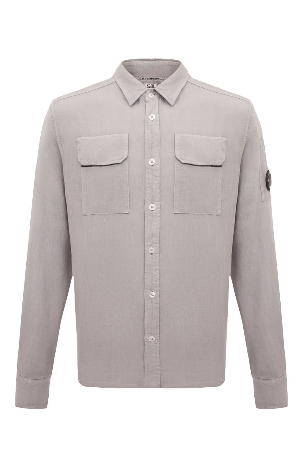 Льняная рубашка C.P. COMPANY, арт. 16CMSH301A005415G, фото 1