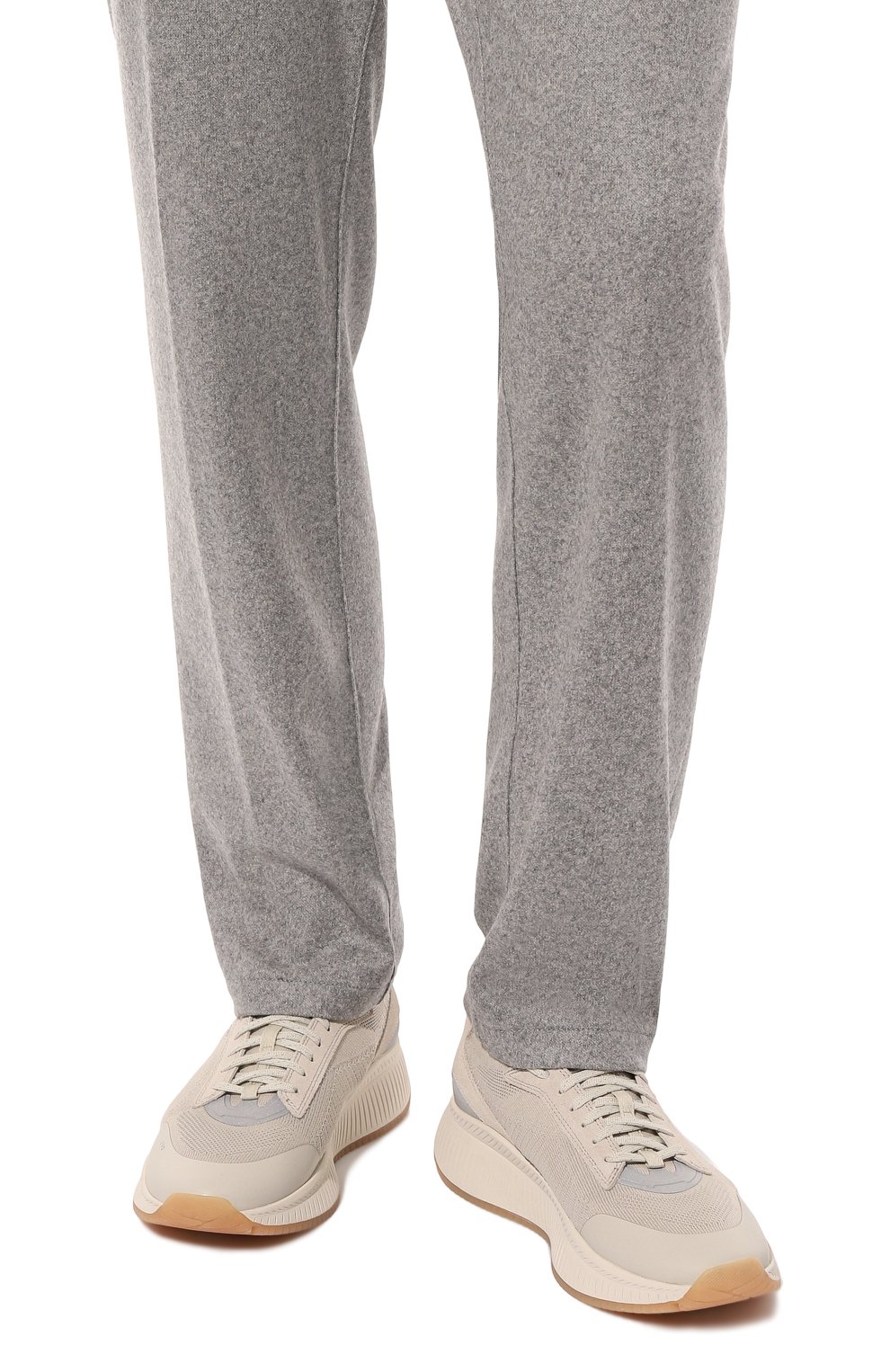 Текстильные кроссовки BOSS, арт. 50498904, фото 3