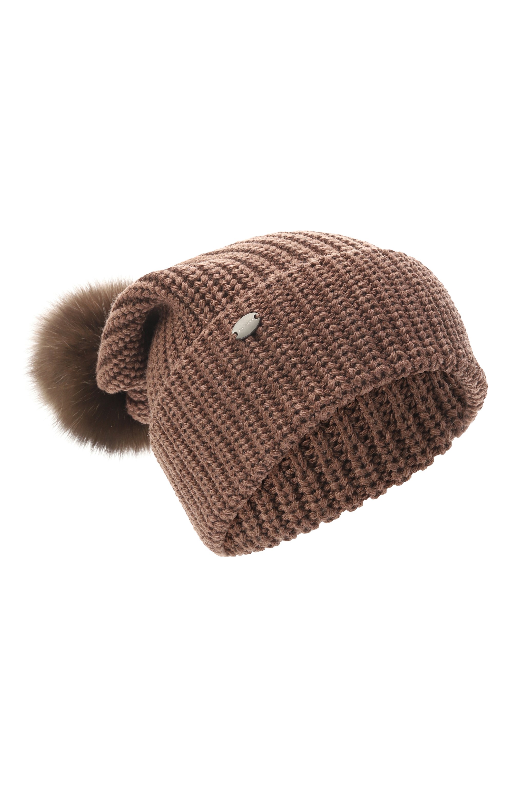 Шерстяная шапка с отделкой из соболя BLACK SABLE, арт. BS-47CC10, фото 1