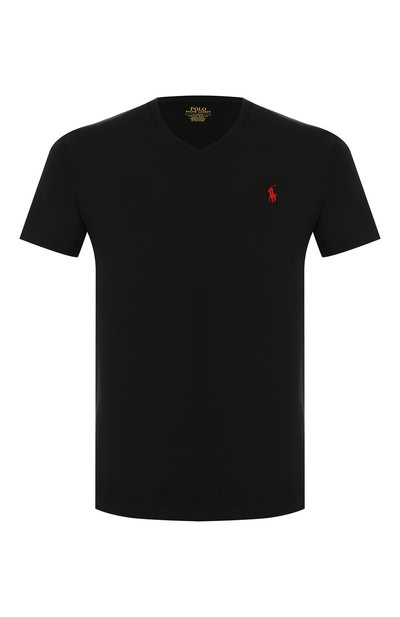 Хлопковая футболка  POLO RALPH LAUREN, арт. 710671453, фото 1
