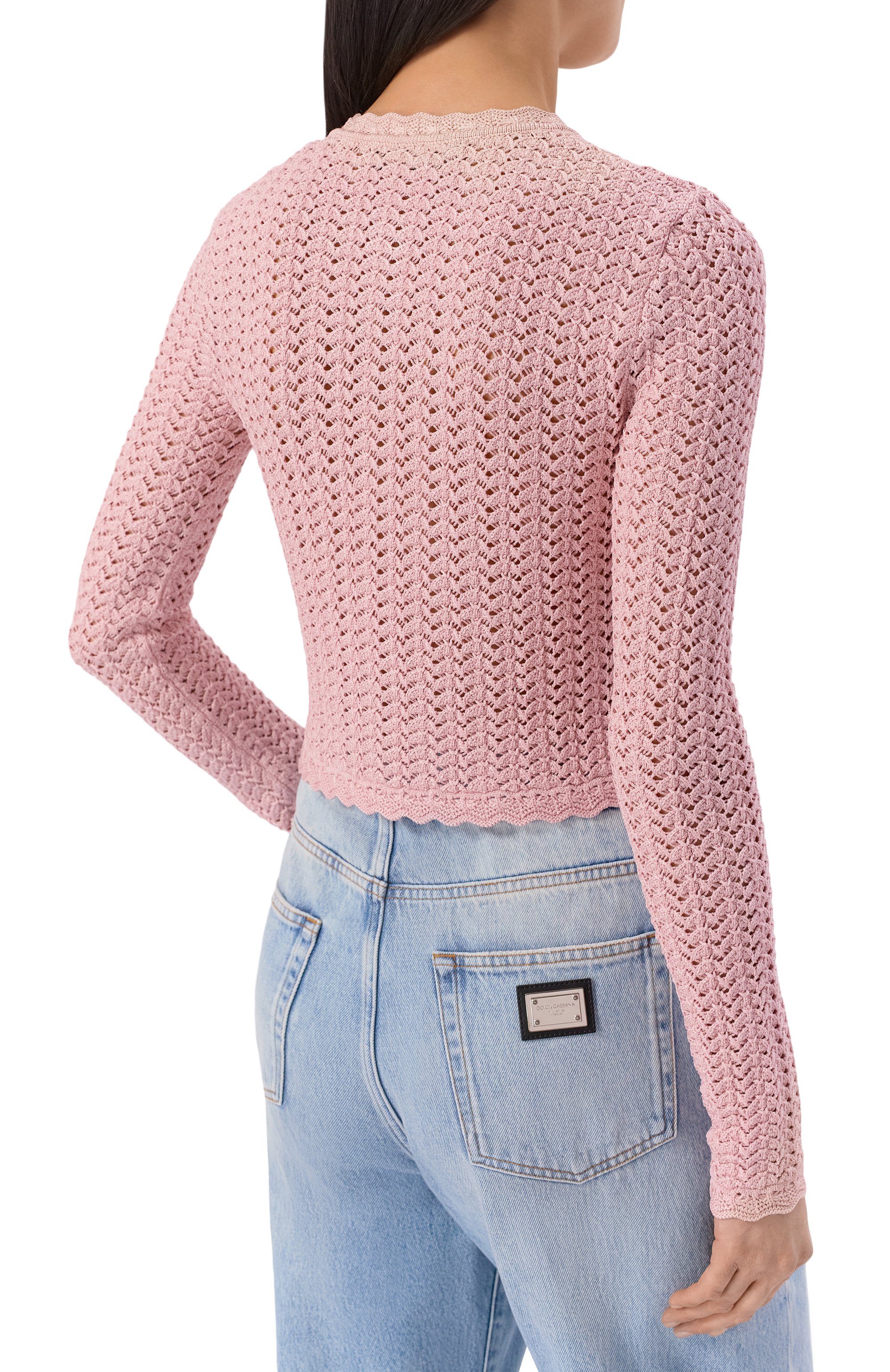 Кардиган из вискозы DOLCE & GABBANA, арт. FXVC9Z/JGMG7, фото 4