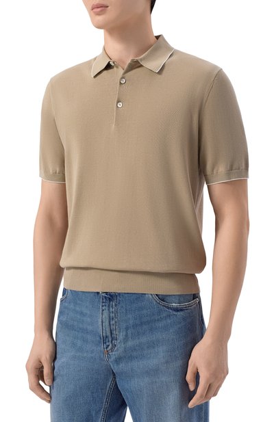 Хлопковое поло VAN LAACK, арт. VL-SANDR0-SBF/S00301, фото 3