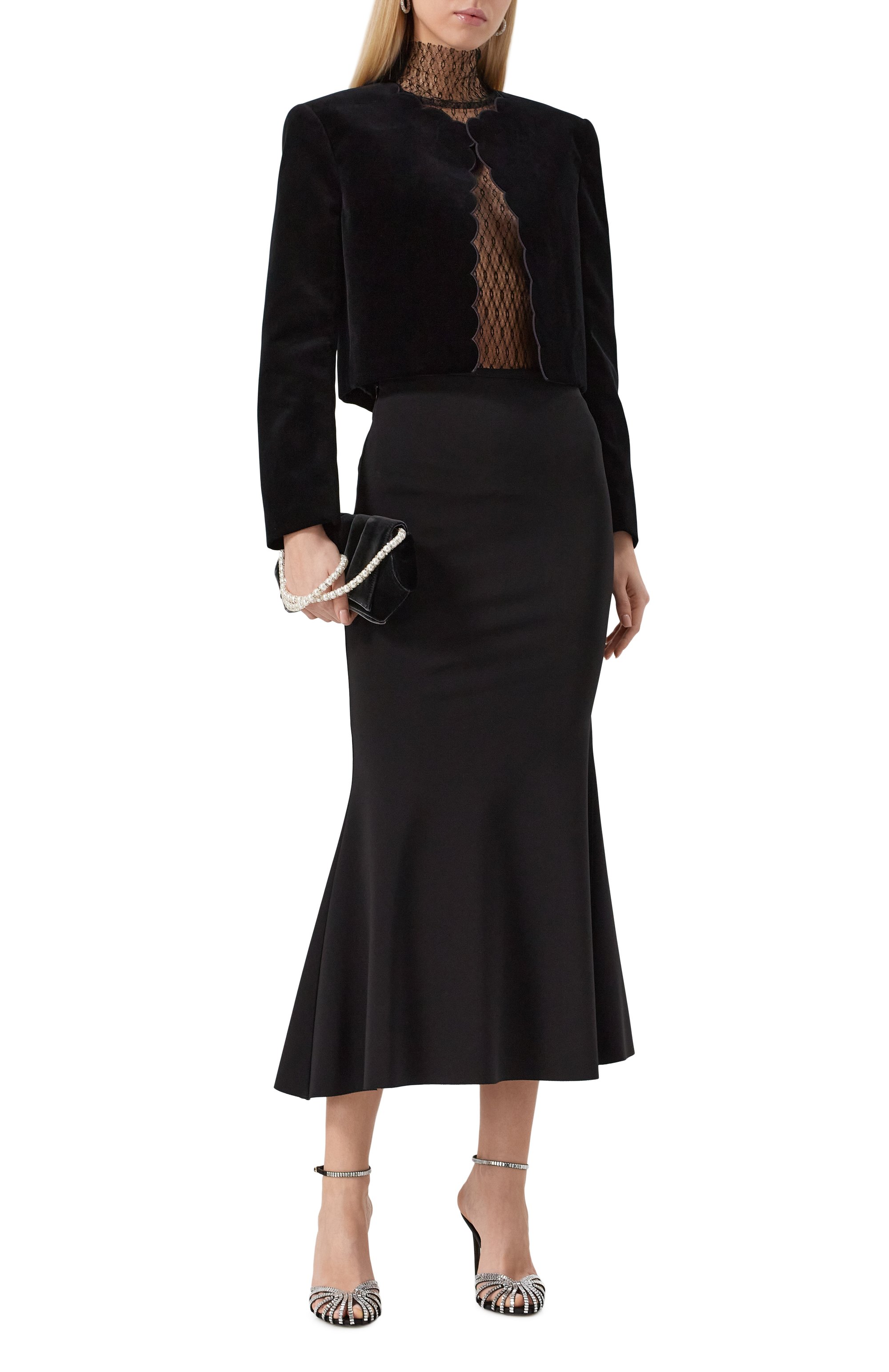 Бархатный жакет CHLOÉ, арт. CHC25SVE01017, фото 2