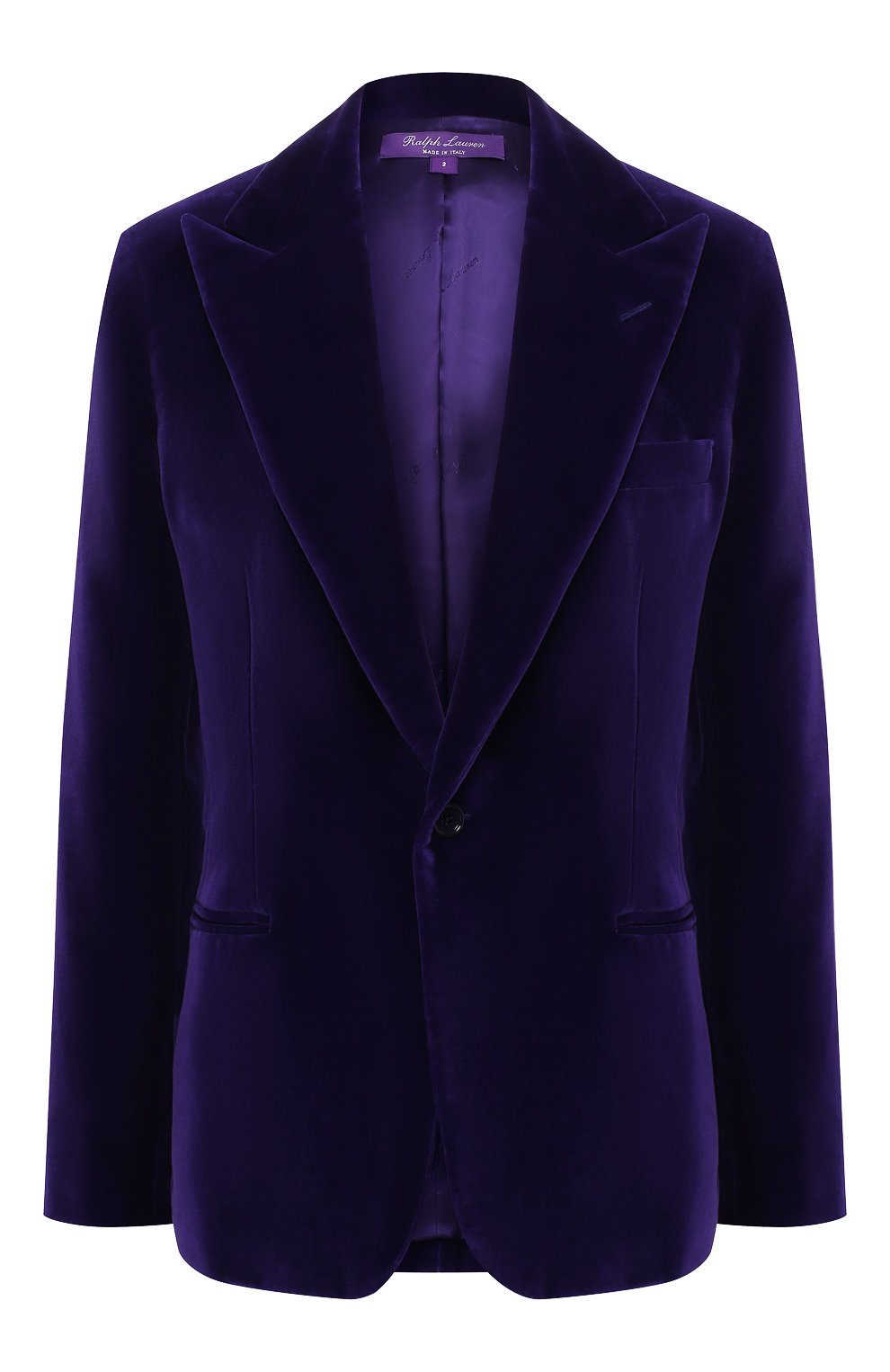 Бархатный жакет RALPH LAUREN, арт. 290777409, фото 1