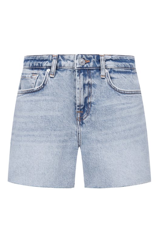 Джинсовые шорты Monroe 7 For All Mankind 7U900C10-0D1 Голубой 7U900C10-0D1