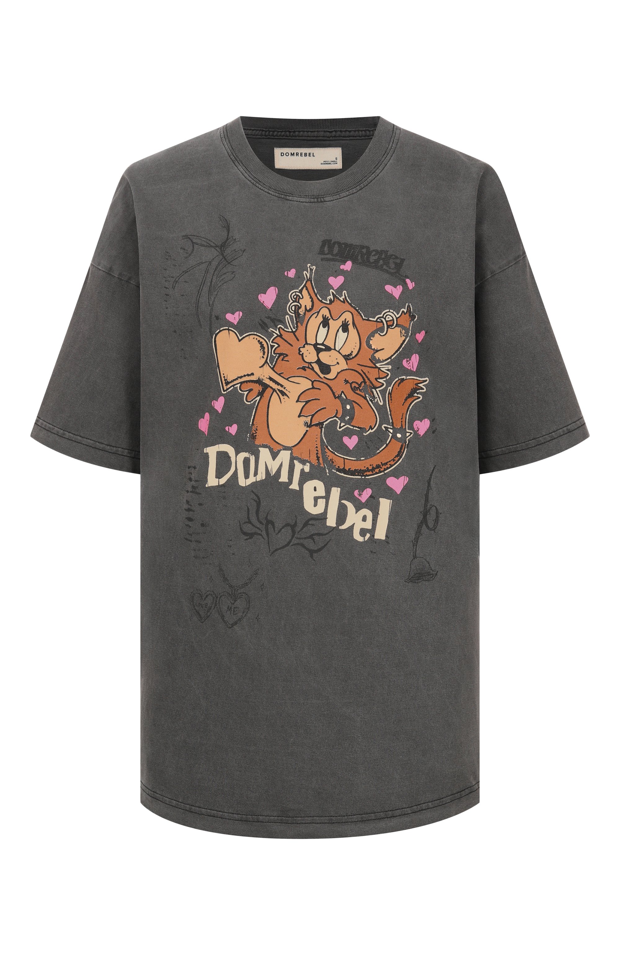 Хлопковая футболка DOMREBEL, арт. B00M/T-SHIRT, фото 1