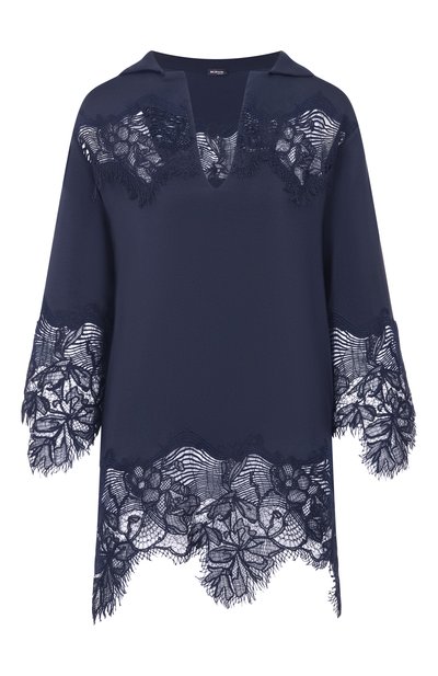 Женская хлопковая блузка KITON, арт. D61460K0853G