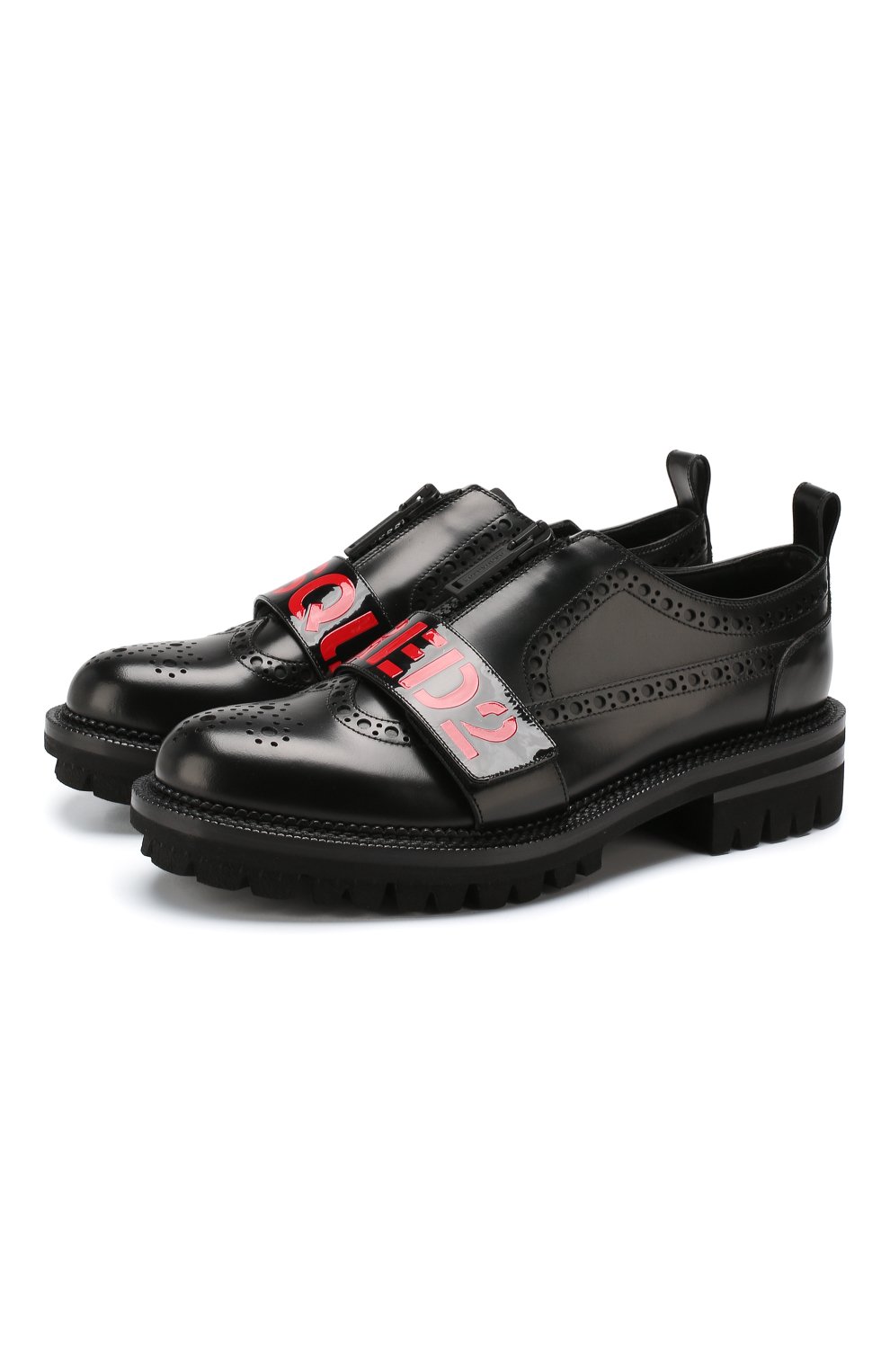 Кожаные ботинки DSQUARED2, арт. LUM0019 24901603, фото 1