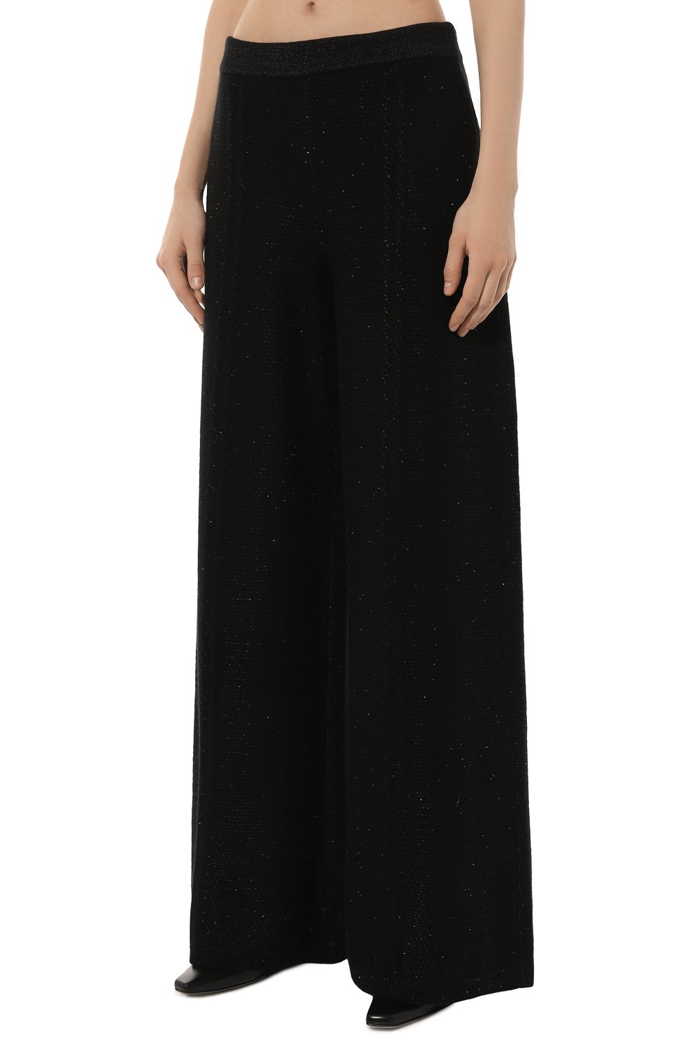 Кашемировые брюки AND THE BRAND, арт. W25-P050L-1001-900, фото 3