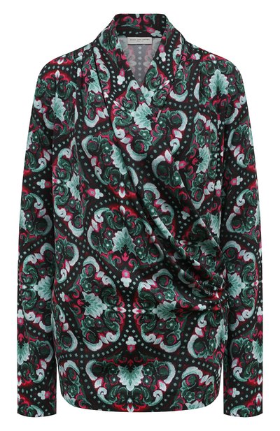 Женская блузка из вискозы DRIES VAN NOTEN, арт. 222-030723-5102