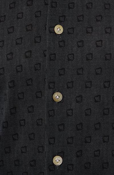 Хлопковая рубашка KITON, арт. UCIH06491, фото 5